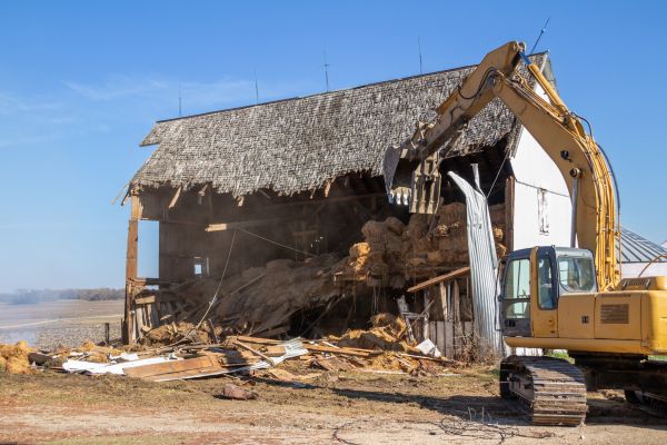 Barn Demolition in Broomfield