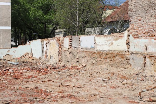 Brick Wall Demolition in Broomfield